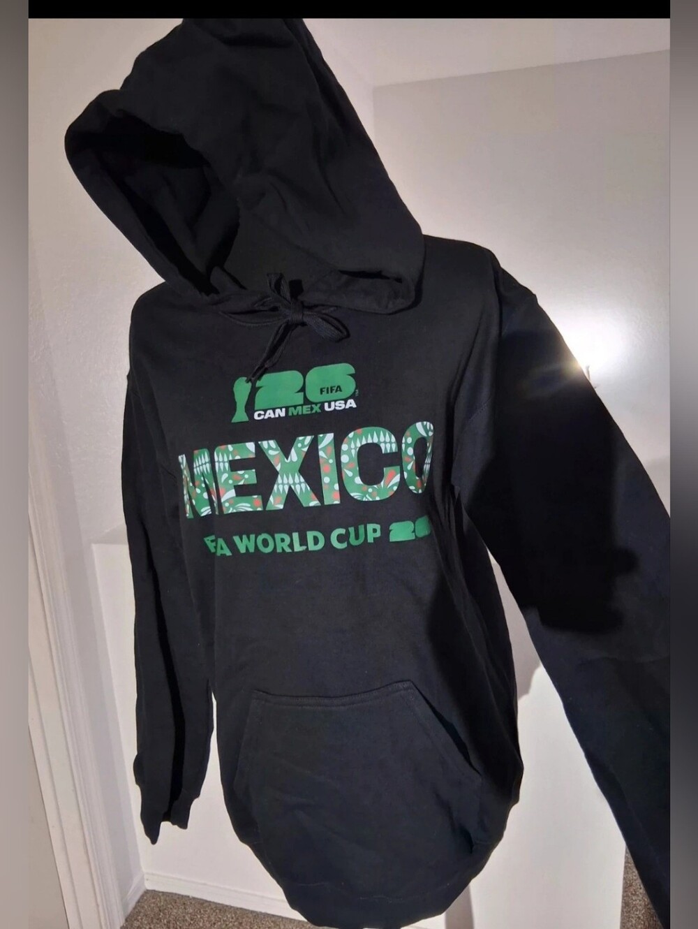 NWOT-Mexico FIFA World Cup Black Hoodie